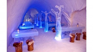 Ледяной отель в Финляндии